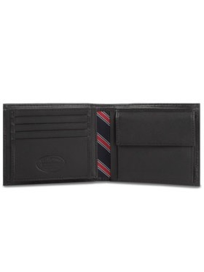 Tommy Hilfiger Portfel Eton Trifold AM0AM00657 Czarny