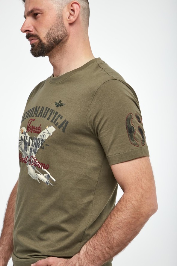 T-shirt męski AERONAUTICA MILITARE