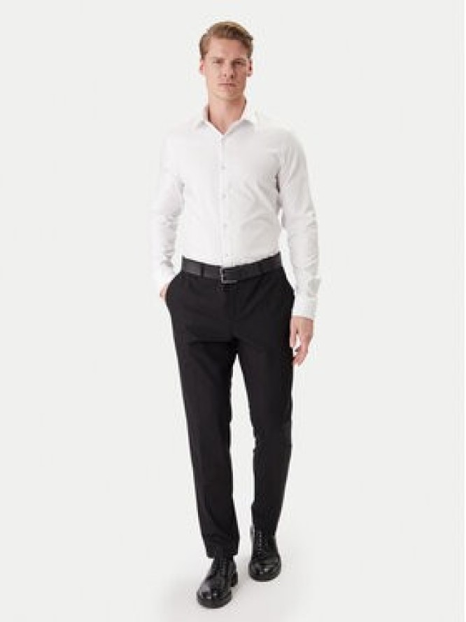 Calvin Klein Koszula LV019EU090 Biały Slim Fit