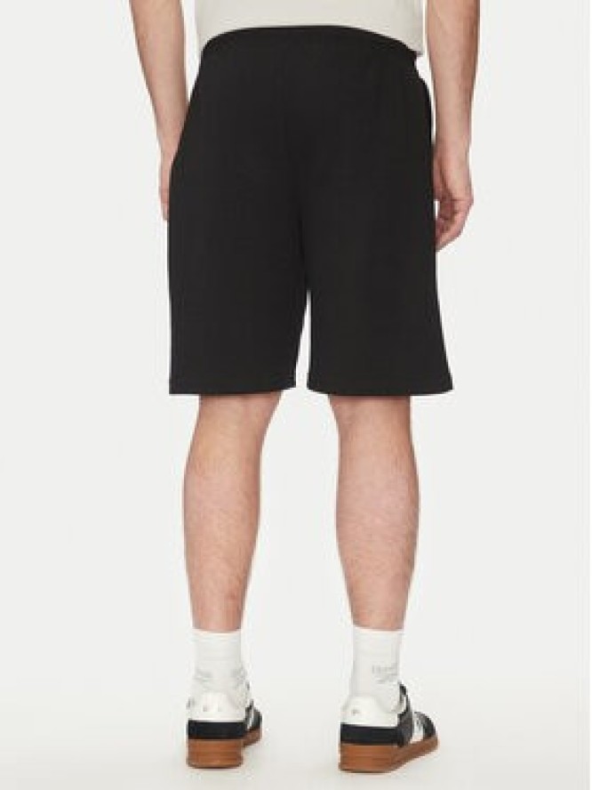 Richmond X Szorty sportowe UMP25276BE Czarny Regular Fit