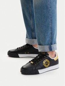 Versace Jeans Couture Sneakersy 80YA3SK1 Czarny