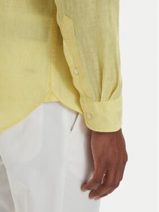 Tommy Hilfiger Koszula MW0MW41530 Żółty jasny Regular Fit