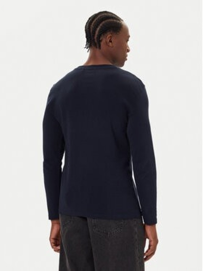 Mustang Longsleeve Arlington 1016875 Granatowy Slim Fit