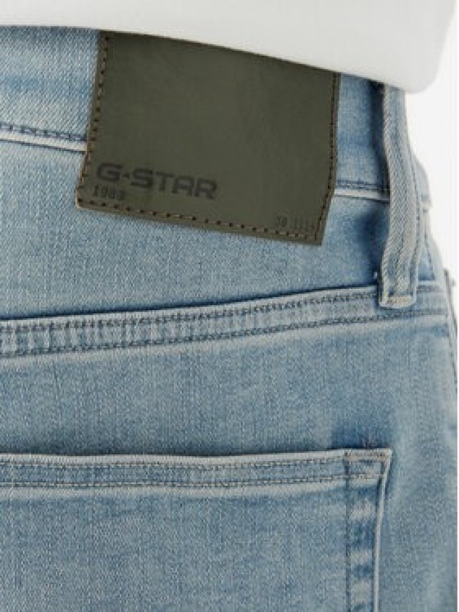G-Star Raw Szorty jeansowe D10481-8968 Niebieski jasny Slim Fit