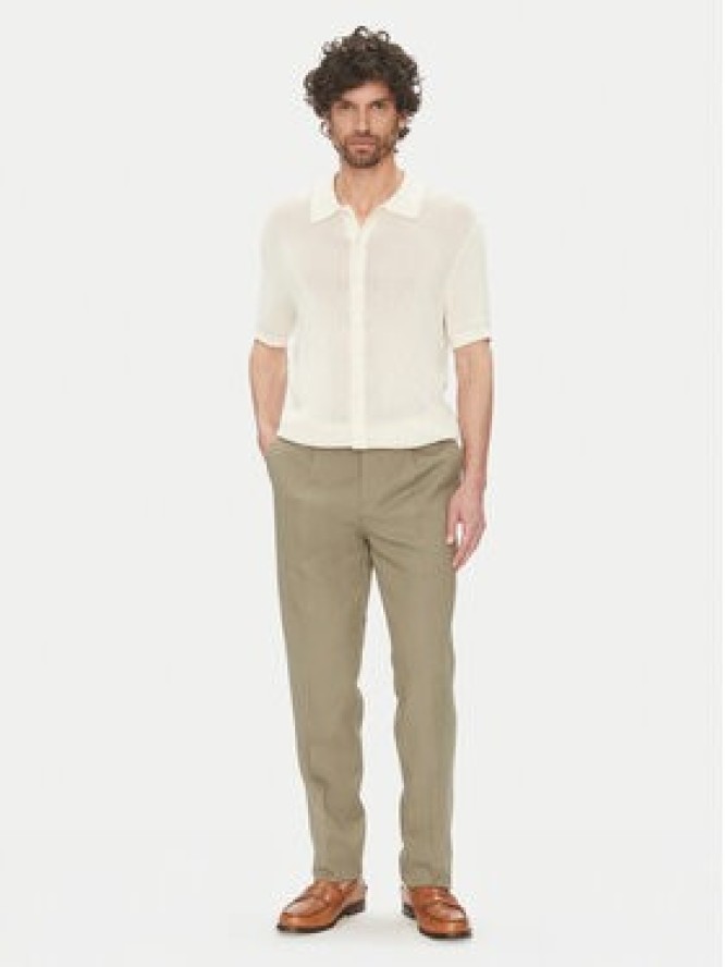 Marciano Guess Spodnie materiałowe 5GHB17 2310Z Zielony Regular Fit