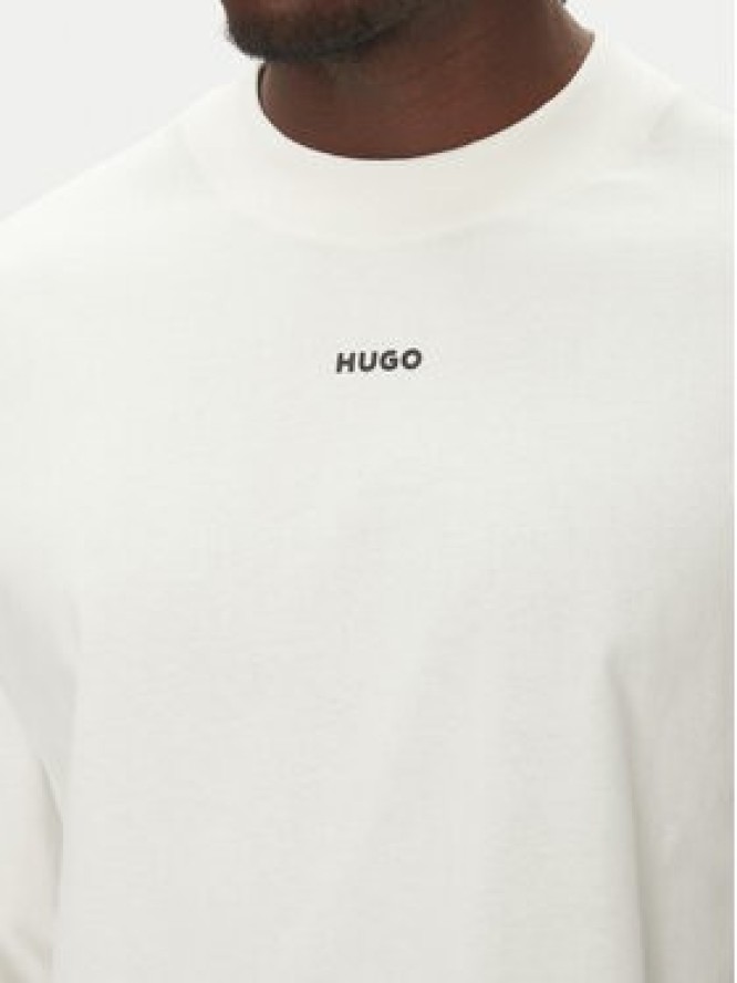 HUGO Bluza Daposo 50511029 Beżowy Relaxed Fit