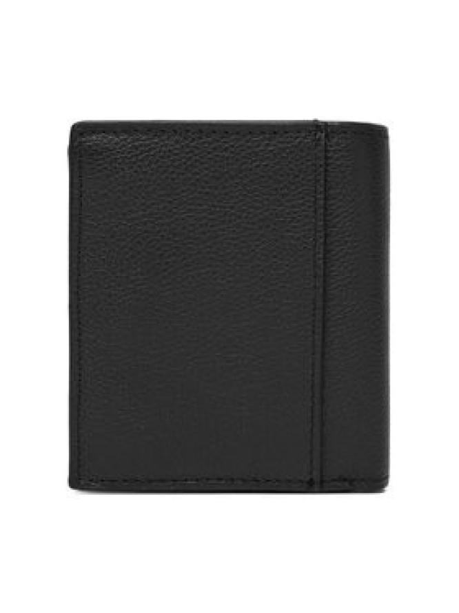 Calvin Klein Portfel Micropebble Comp Trifold W Coin LV04D1034G Czarny