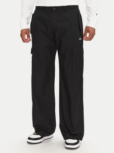 Champion Spodnie cargo 220763 Czarny Relaxed Fit