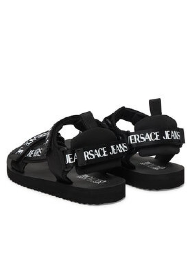 Versace Jeans Couture Sandały 80YA3S7B ZS630 Czarny