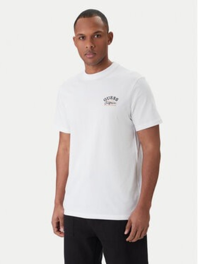 Guess T-Shirt M6GI19 K3051 Biały Reglan Fit