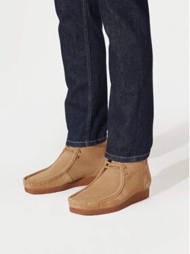 Clarks Trzewiki Shacre Boot 26159438 Beżowy