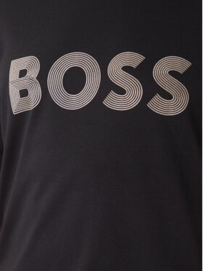 BOSS T-Shirt Logo Future 50543796 Czarny Regular Fit