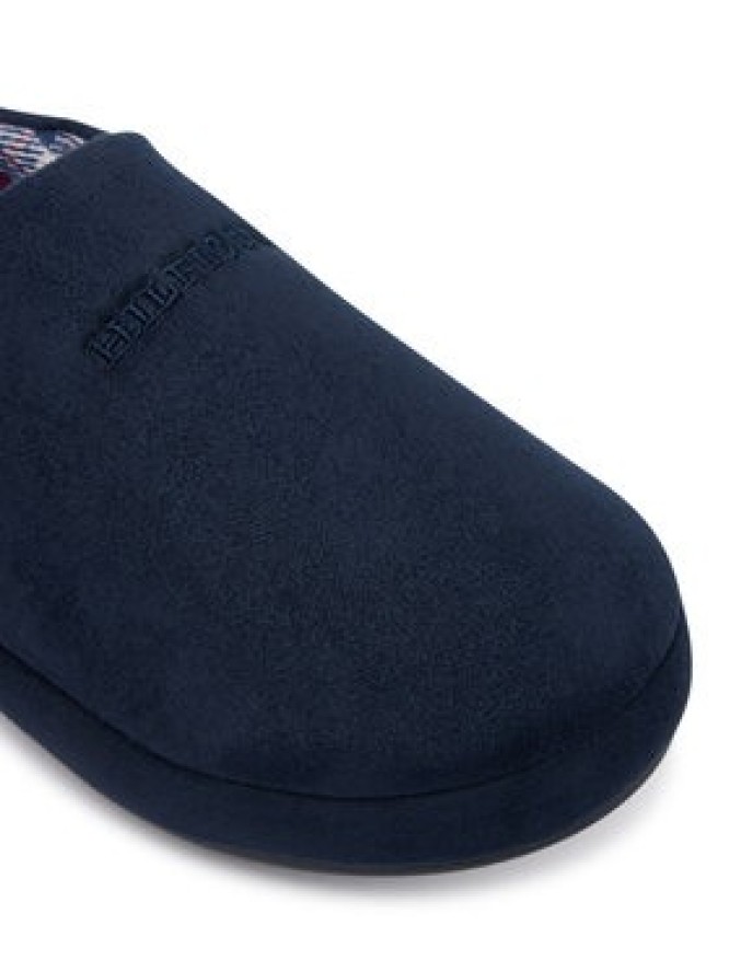 Tommy Hilfiger Kapcie M Check House FM0FM05615 Granatowy