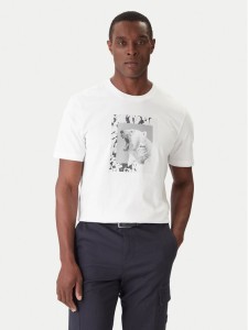 BOSS T-Shirt Lupo 50554615 Biały Regular Fit