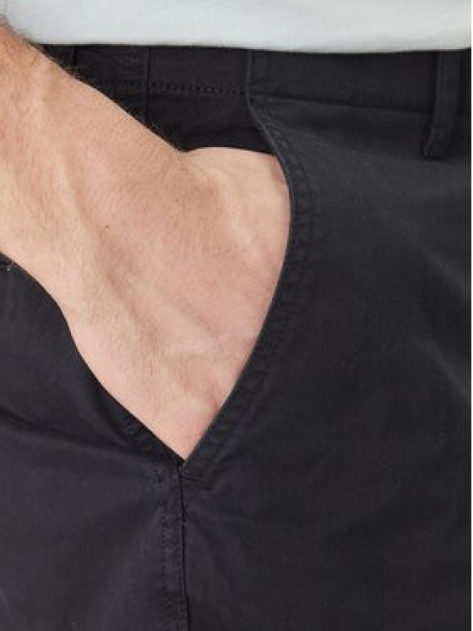 Calvin Klein Jeans Szorty materiałowe LV04RF617G Czarny Regular Fit