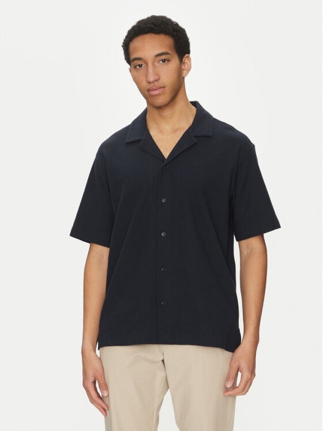 BOSS Koszula 50536745 Granatowy Relaxed Fit