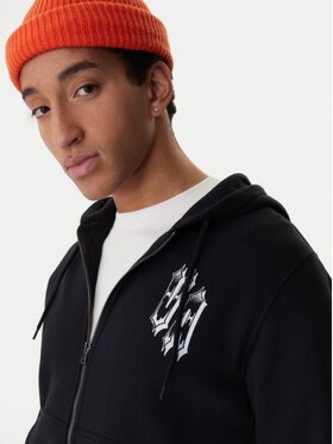 RVCA Bluza 23A483507 Czarny Regular Fit