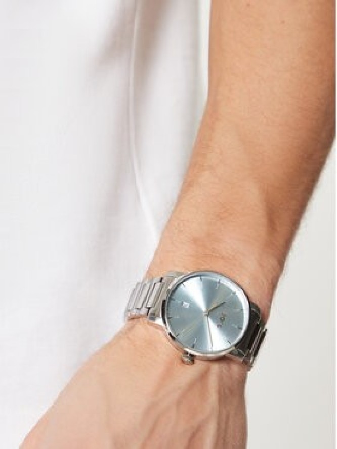 BOSS Zegarek Dean 1514132 Srebrny