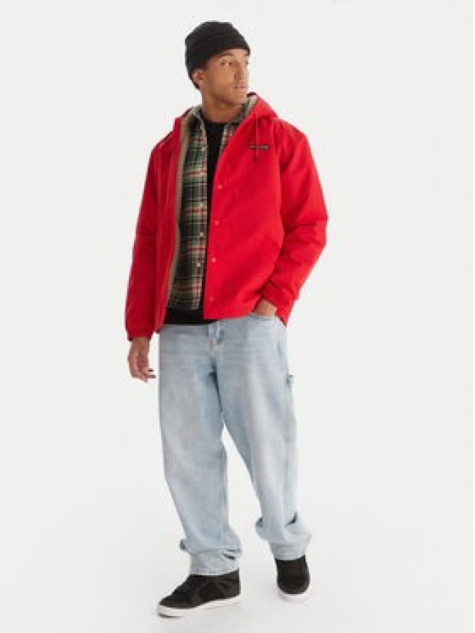 Quiksilver Kurtka przejściowa EQYJK04186 Czerwony Regular Fit