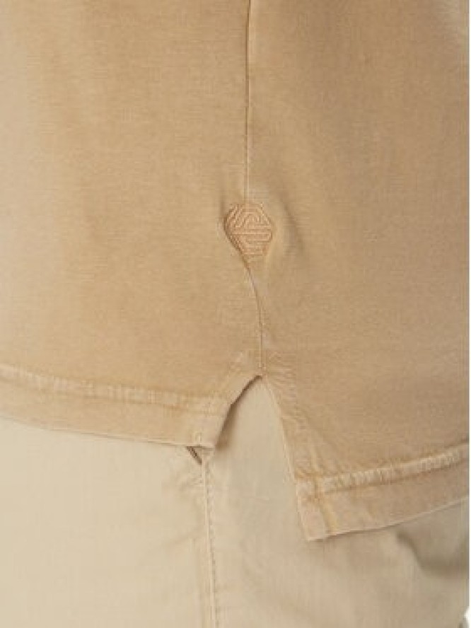 INDICODE T-Shirt Injamiro 41-143 Beżowy Regular Fit