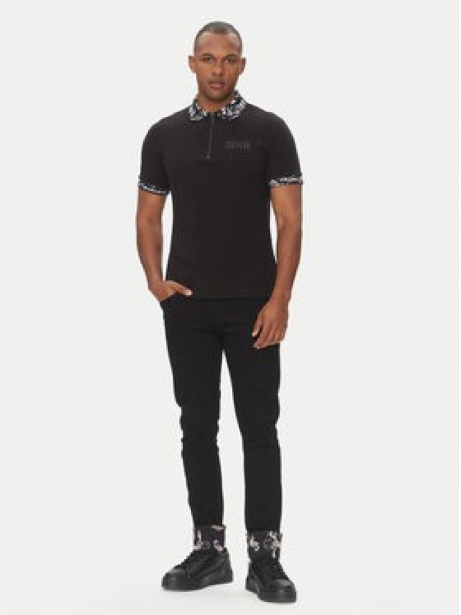 Versace Jeans Couture Jeansy 78GAB5DC Czarny Slim Fit