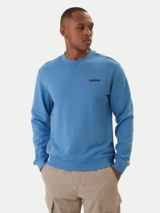 Napapijri Bluza B-Small Box CNP0A88TP Niebieski Relaxed Fit