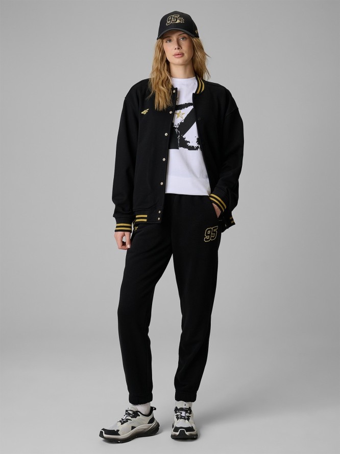 4F Spodnie dresowe joggery uniseks 4F x Bartosz Zmarzlik - czarne S