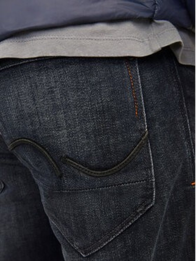 Jack & Jones Jeansy Mike 12263530 Granatowy Tapered Fit