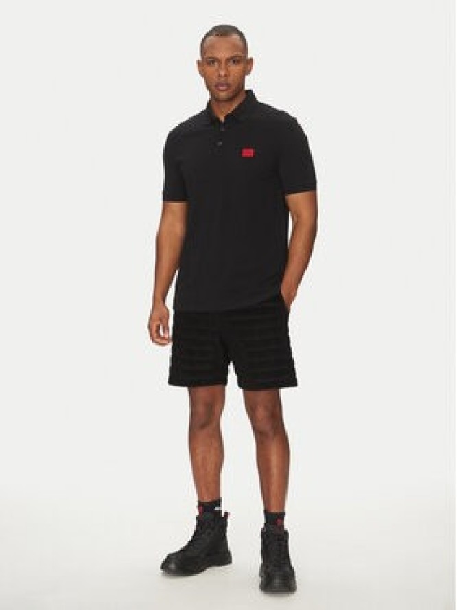 HUGO Szorty sportowe Dutowel 50535289 Czarny Relaxed Fit