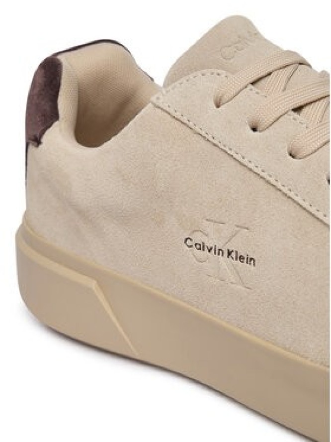 Calvin Klein Sneakersy Chunky Cupsole Laceup Su YM0YM01453 Beżowy