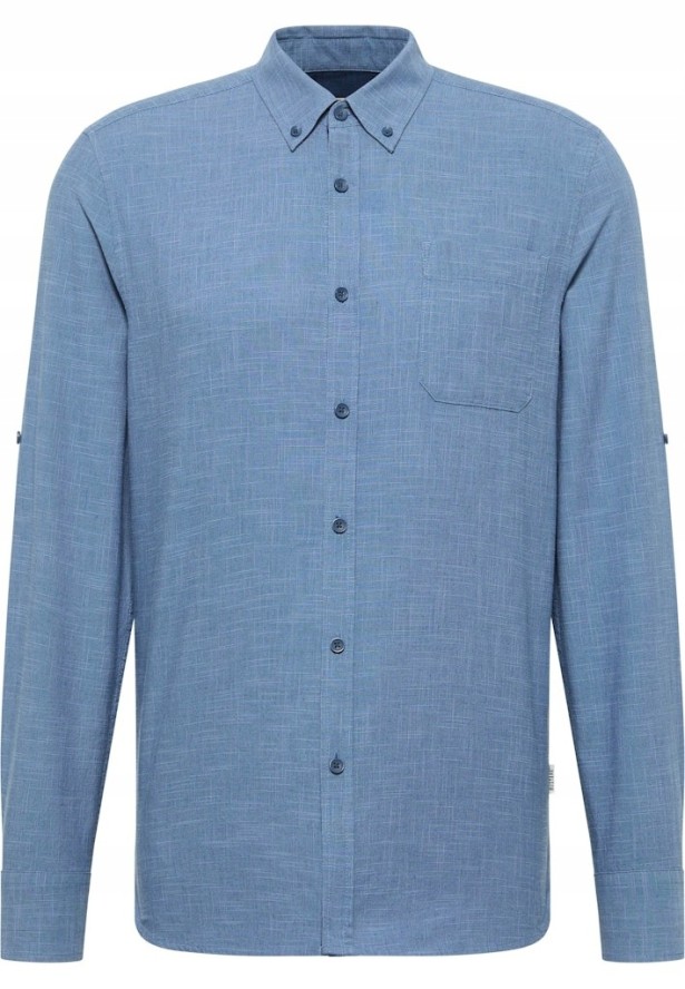 Męska Koszula Mustang Style Rawlins Middle Blue Two Tone 1017536 12722