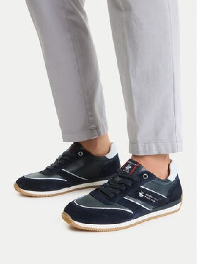 Beverly Hills Polo Club Sneakersy EO-SCOTT-12 MI08 Granatowy