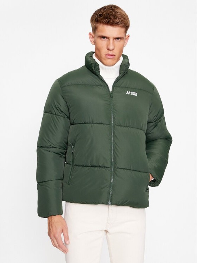 Jack & Jones Kurtka zimowa 12238745 Zielony Regular Fit
