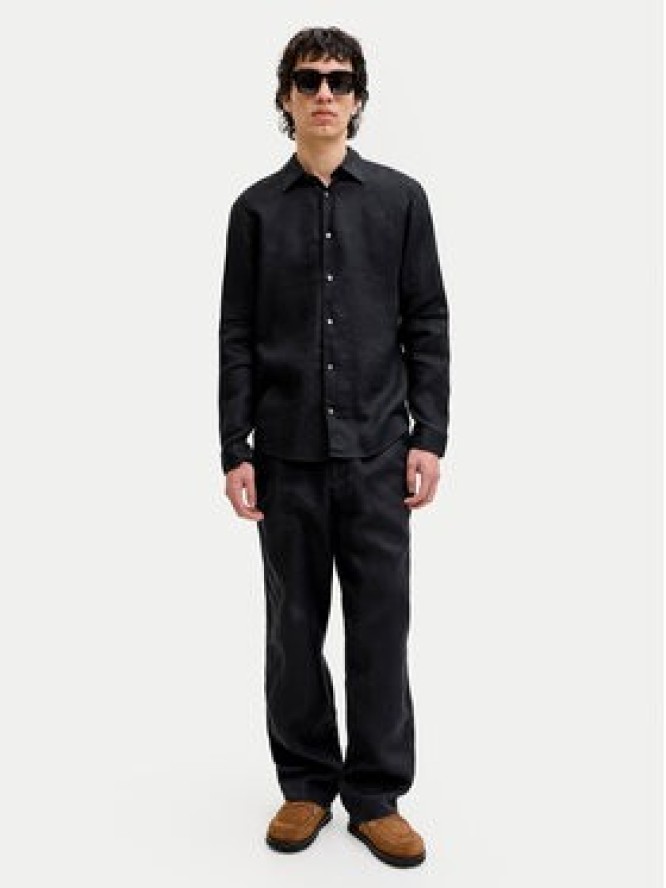 Jack & Jones Chinosy St. Karl 12253120 Czarny Loose Leg