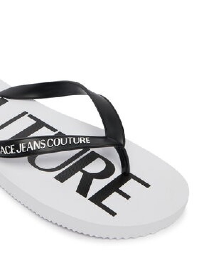 Versace Jeans Couture Japonki 80YA3SQ7 ZSS81 Biały