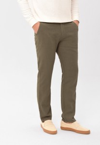 Lniane spodnie chino, Comfort Fit, R-LINN