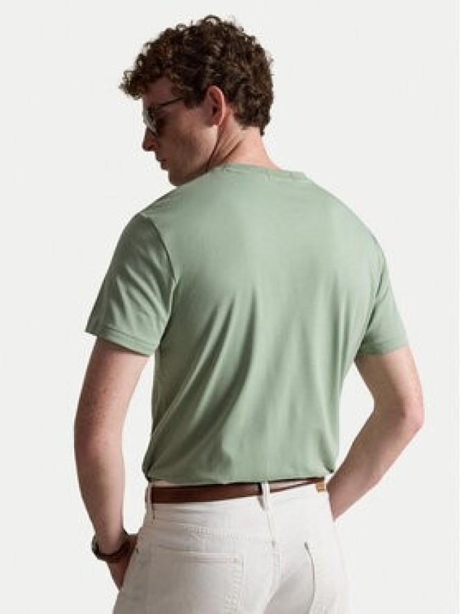 Polo Ralph Lauren T-Shirt 710740727505 Zielony jasny Regular Fit