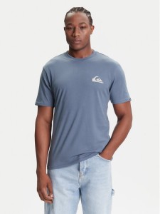 Quiksilver T-Shirt EQYZT08181 Niebieski Regular Fit
