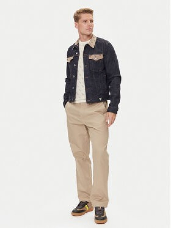 Guess Kurtka przejściowa 177333 Niebieski Classic Fit