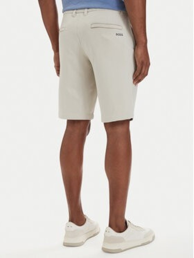 BOSS Szorty materiałowe S_Commuter-J 50511436 Beżowy jasny Slim Fit