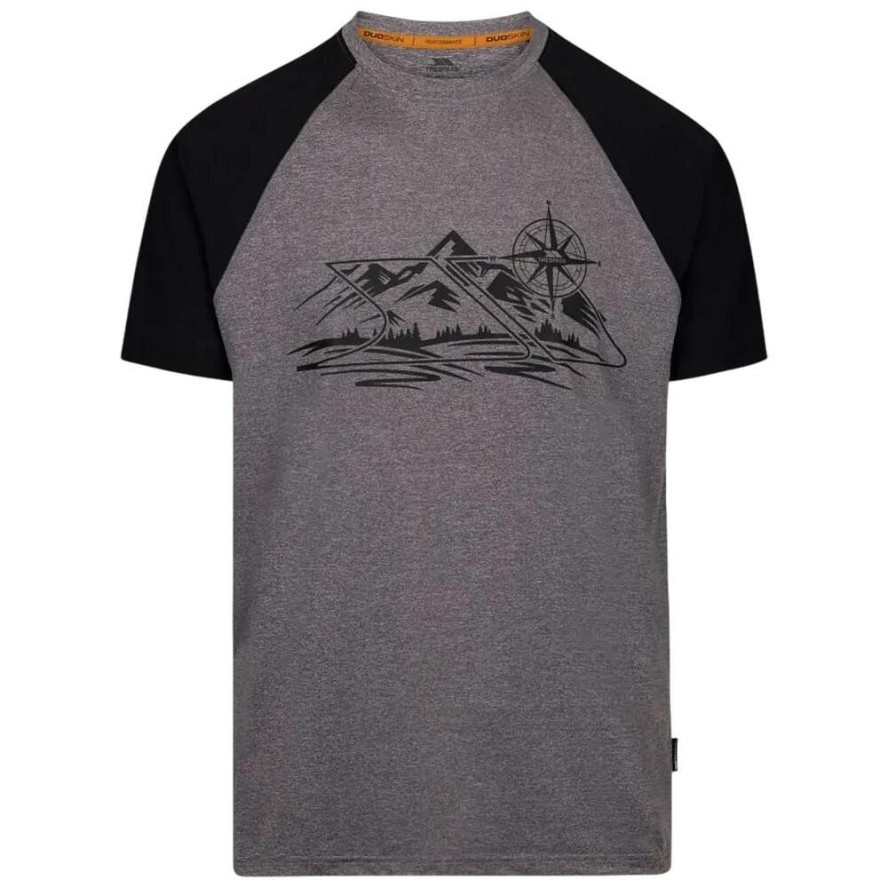 T-shirt Męski Z Górą Fullmer
