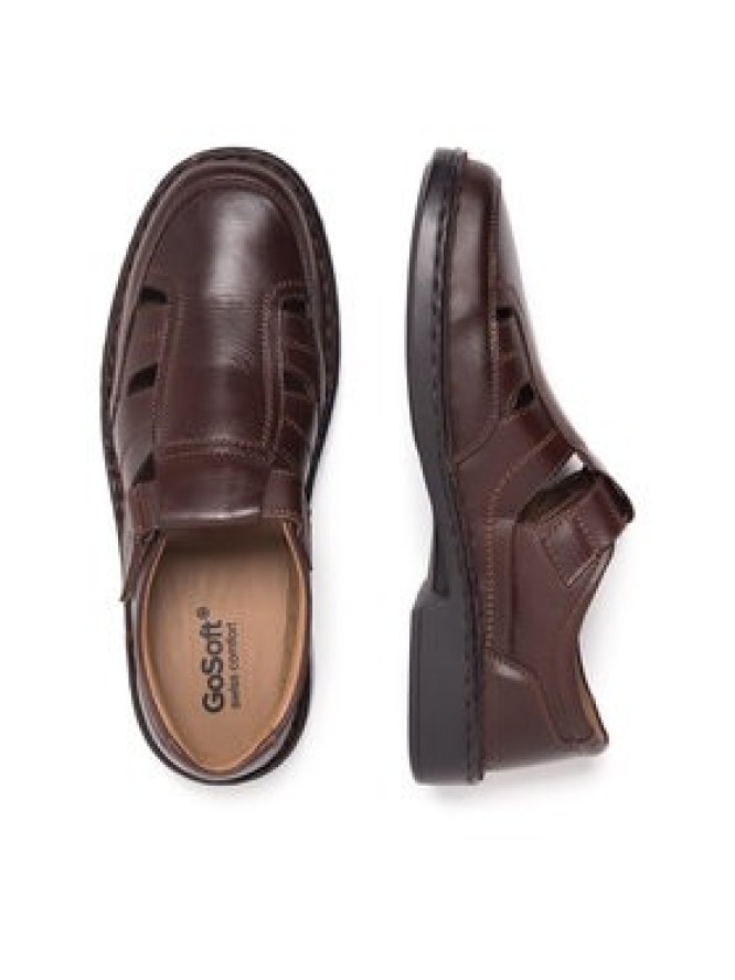 Go Soft Półbuty GARY-04 MI18 Brązowy
