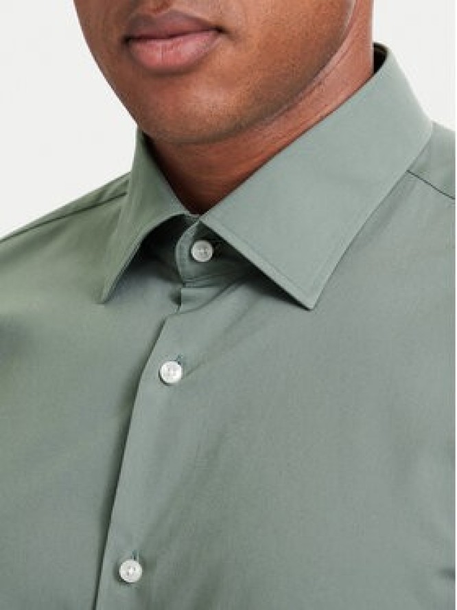 BOSS Koszula 50473265 Zielony jasny Regular Fit