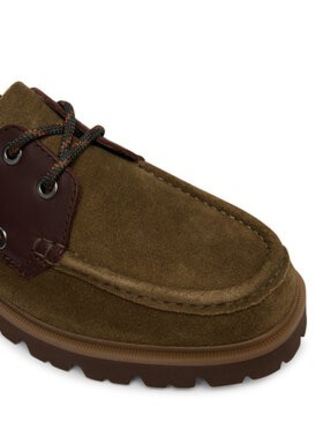 Clarks Loafersy Cleyhill Boat 26186180 Zielony