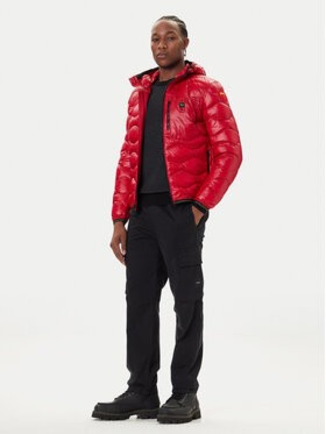 Blauer Kurtka puchowa 25WBLUC03074 006355 Czerwony Regular Fit