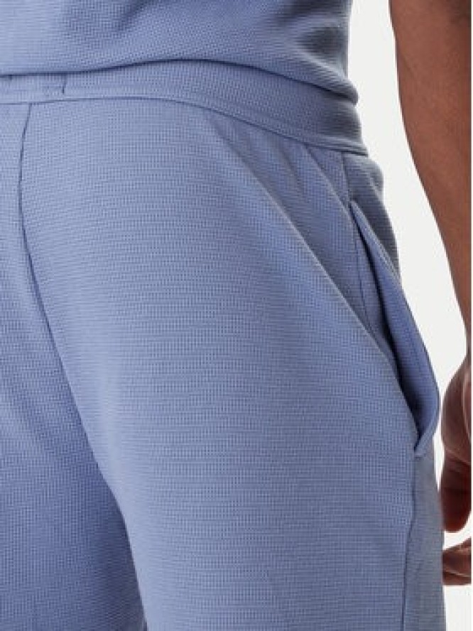 BOSS Szorty sportowe Waffle 50535884 Błękitny Regular Fit