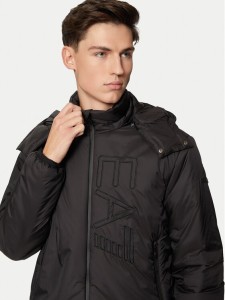 EA7 Emporio Armani Kurtka zimowa 6DPB22 PNGAZ 1200 Czarny Regular Fit