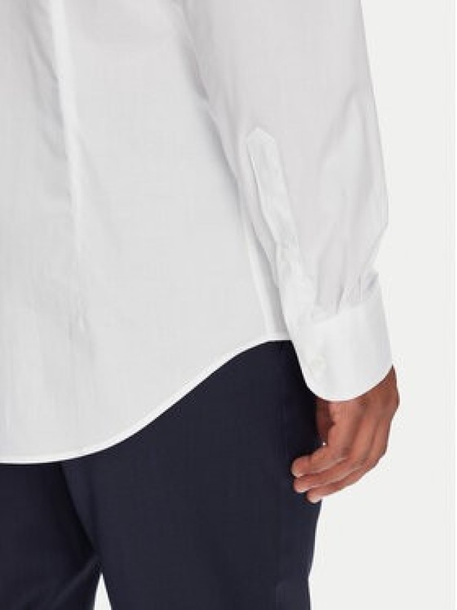 Tommy Hilfiger Koszula MW0MW38347 Biały Slim Fit