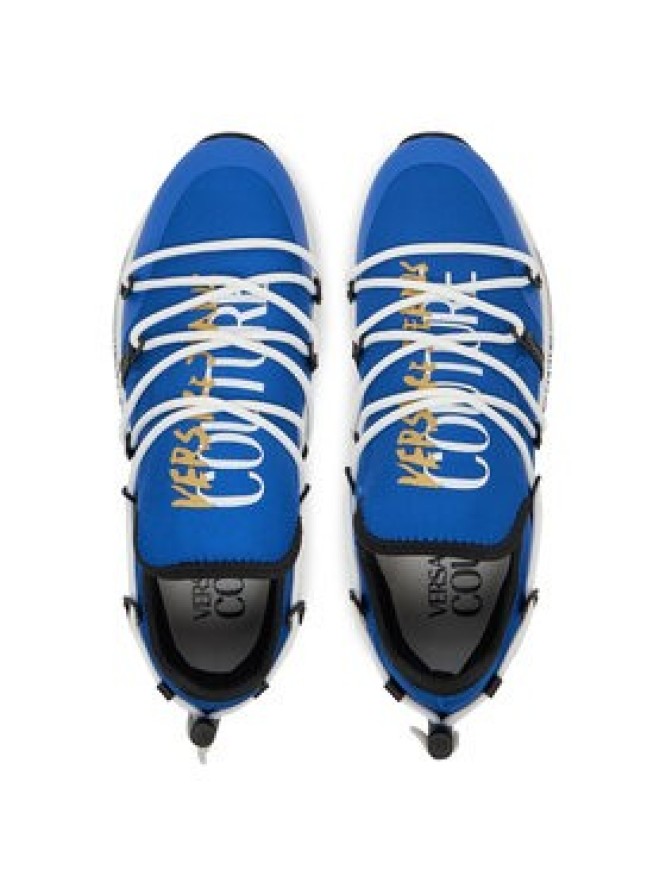 Versace Jeans Couture Sneakersy 78YA3SA6 Niebieski