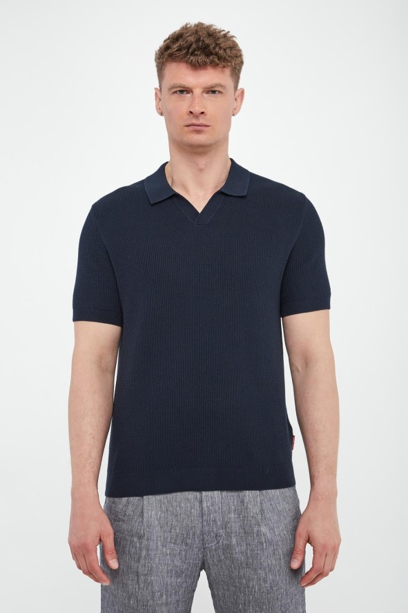 Polo męskie dzianinowe Adrianor JOOP! JEANS